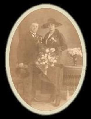 Anna Macrander (1899) en Joop van de Paverd (1896)