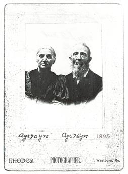 John Macrander en Sarah Francis Arthur 1895