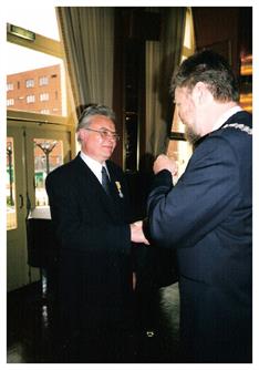 Koninklijke onderscheiding 1998 - Frans Macrander