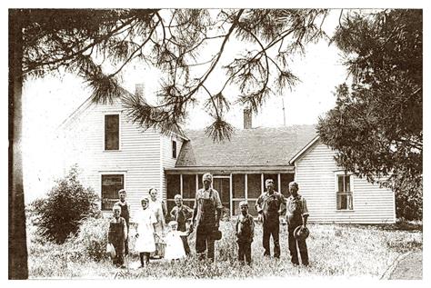Ouderlijk huis van Lawrence Carol Macrander 1914