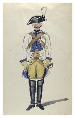Uniform "Hessen-Philippsthal" in 1753